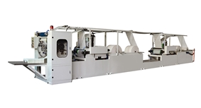 V Embossed gluing lamination machine