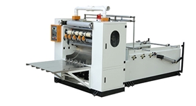 Facial tissue machine